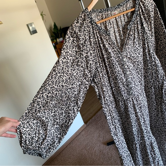 Faherty Phoebe Floral Maxi Dress XL - Picture 5 of 10